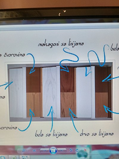 Boje Harmonika vrata